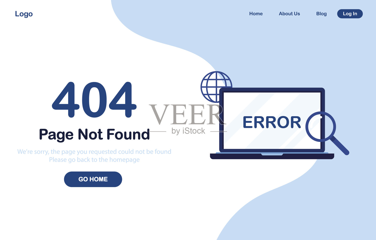 页面未找到横幅模板插画图片素材