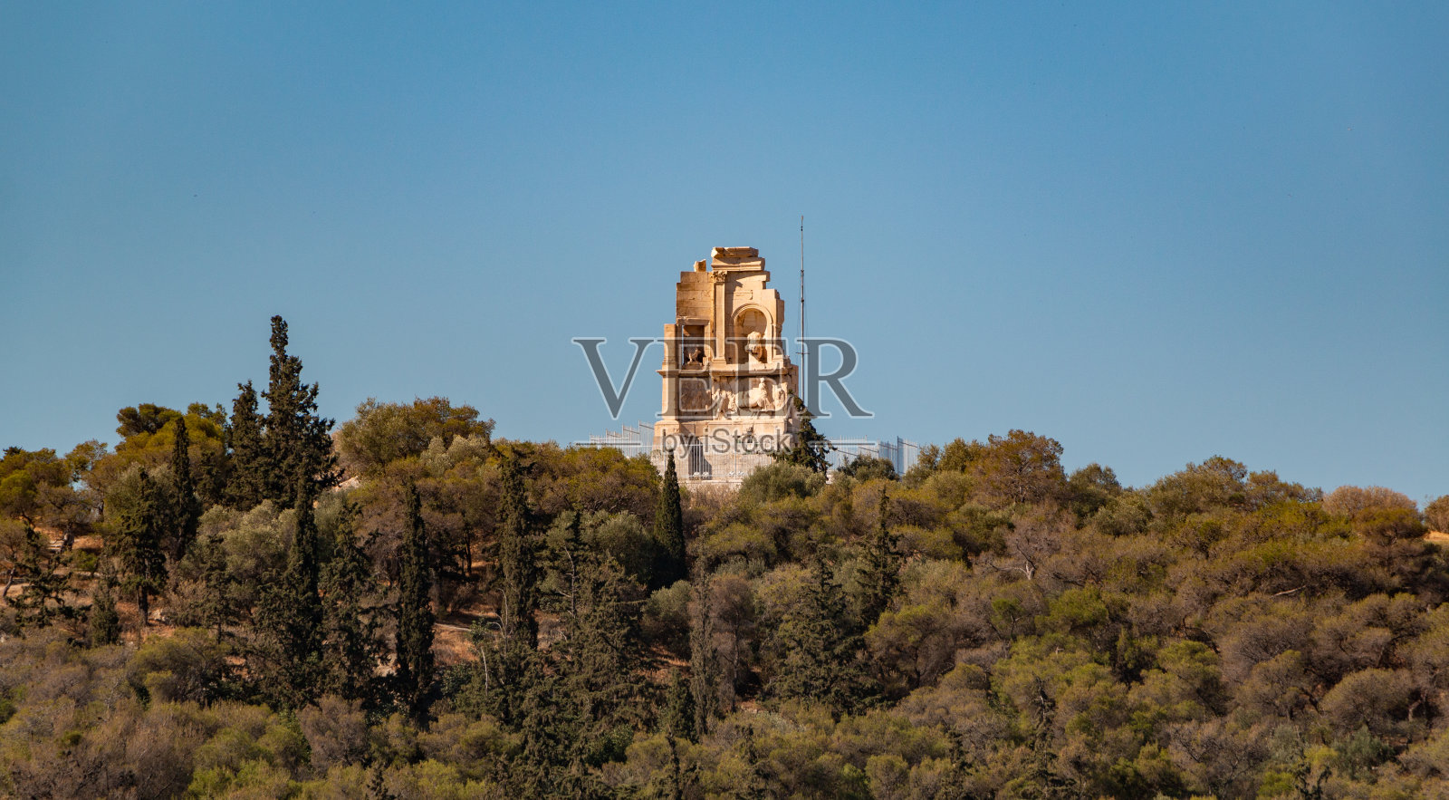 纪念碑的Philopappos照片摄影图片