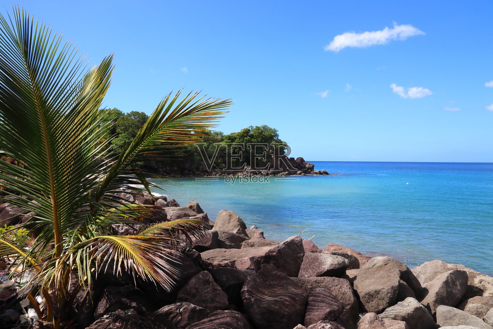 德沙伊，瓜德罗普岛照片摄影图片
