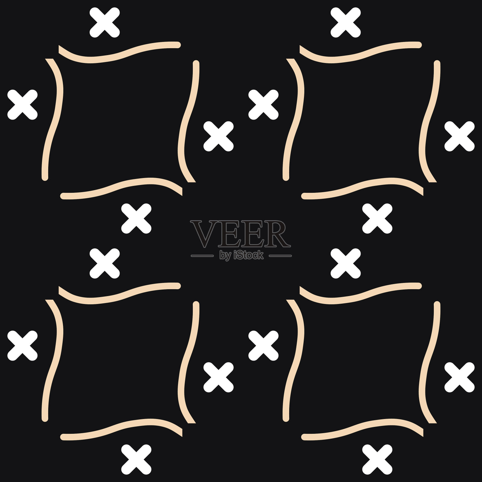 无缝图案几何纹理背景插画图片素材