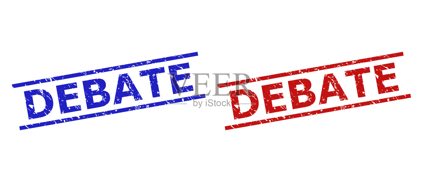辩论水印与不洁的表面和插画图片素材