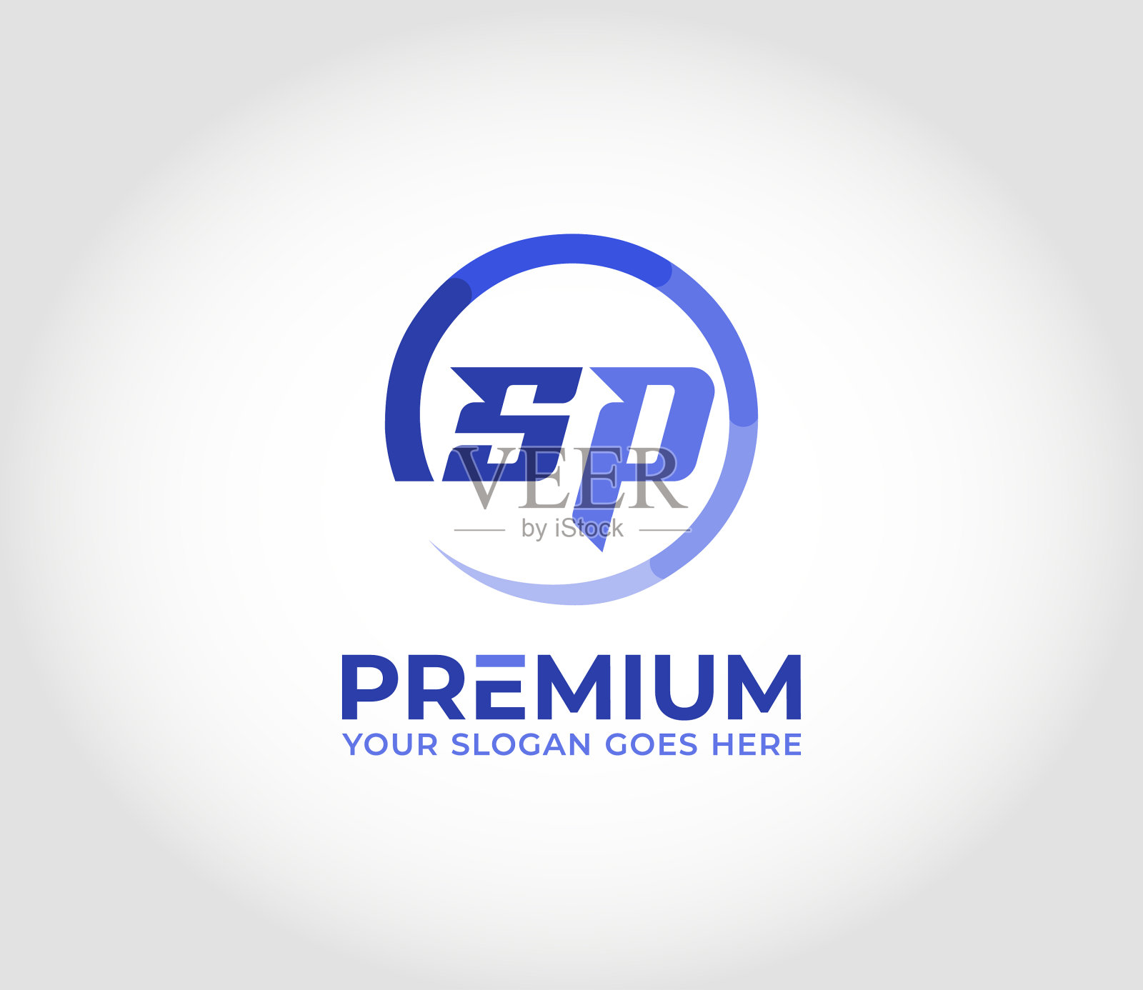 Sp字母标志设计理念插画图片素材