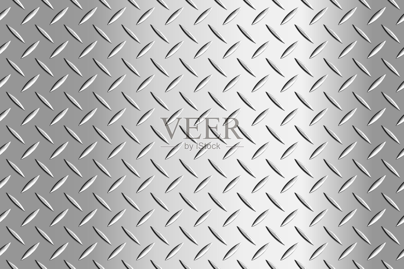 金属地板无缝花纹钢菱形插画图片素材