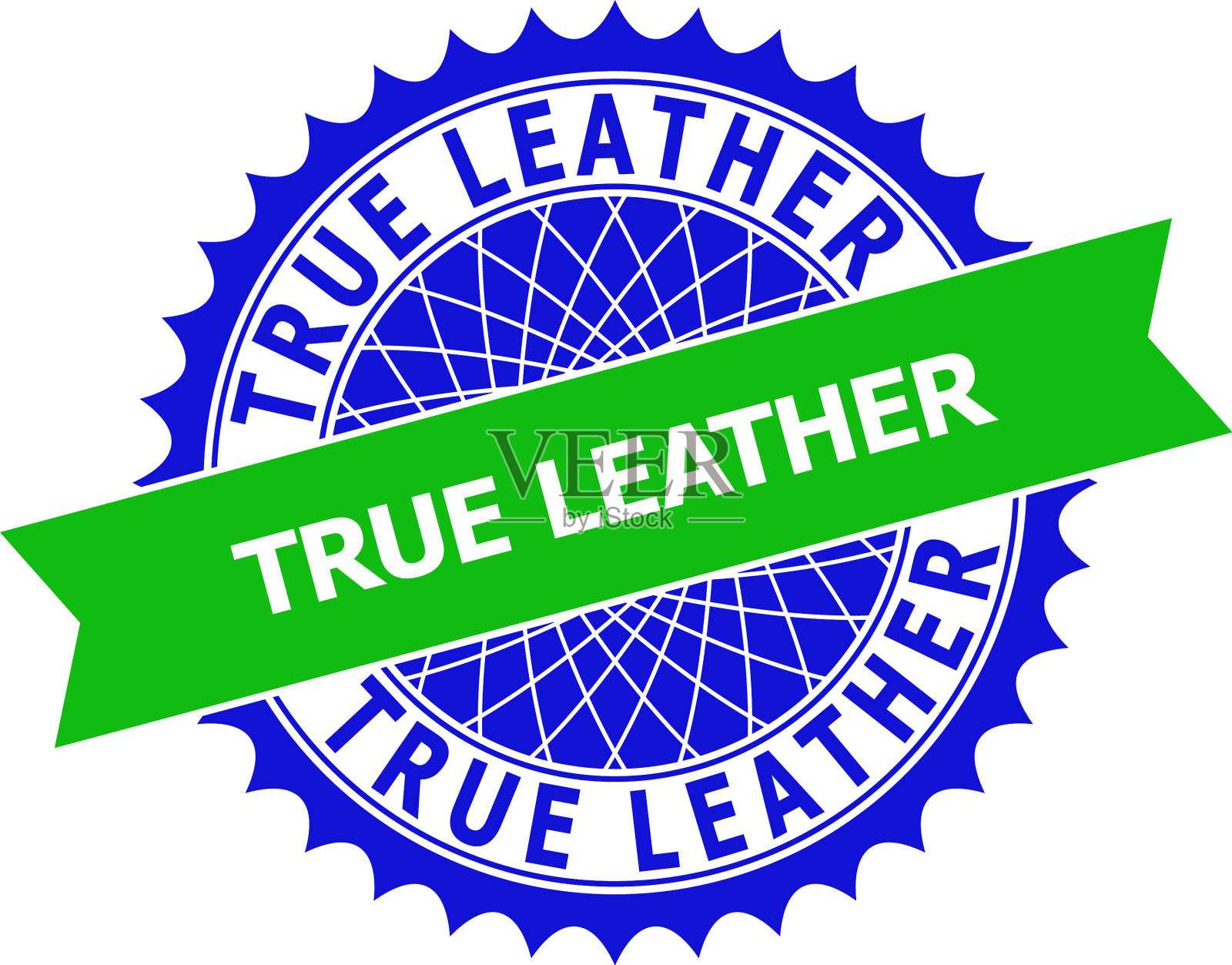 真皮革双色干净玫瑰花结模板设计元素图片