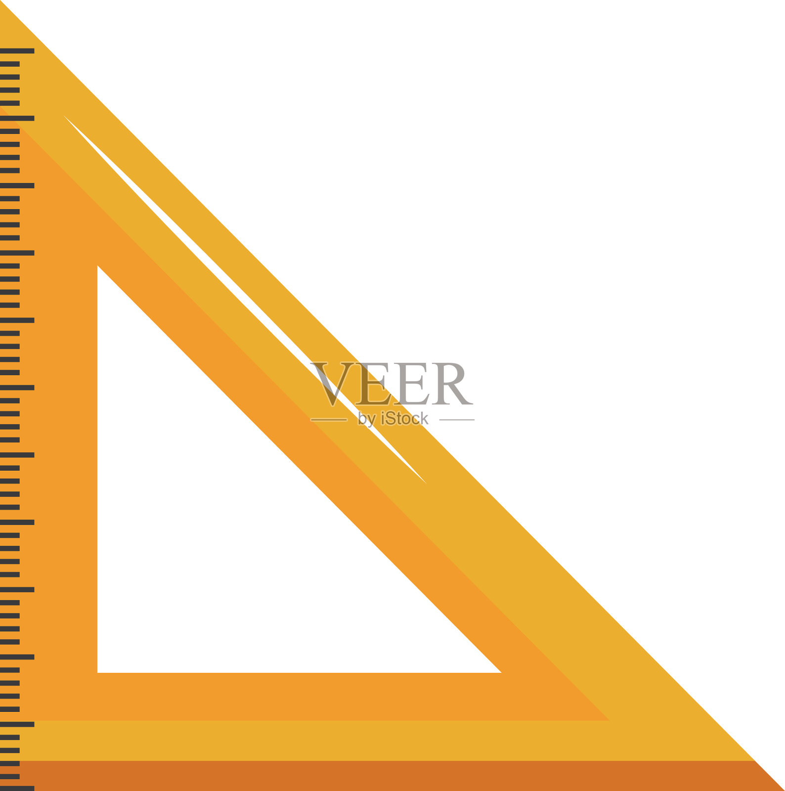 规则学校供应孤立的风格图标设计元素图片