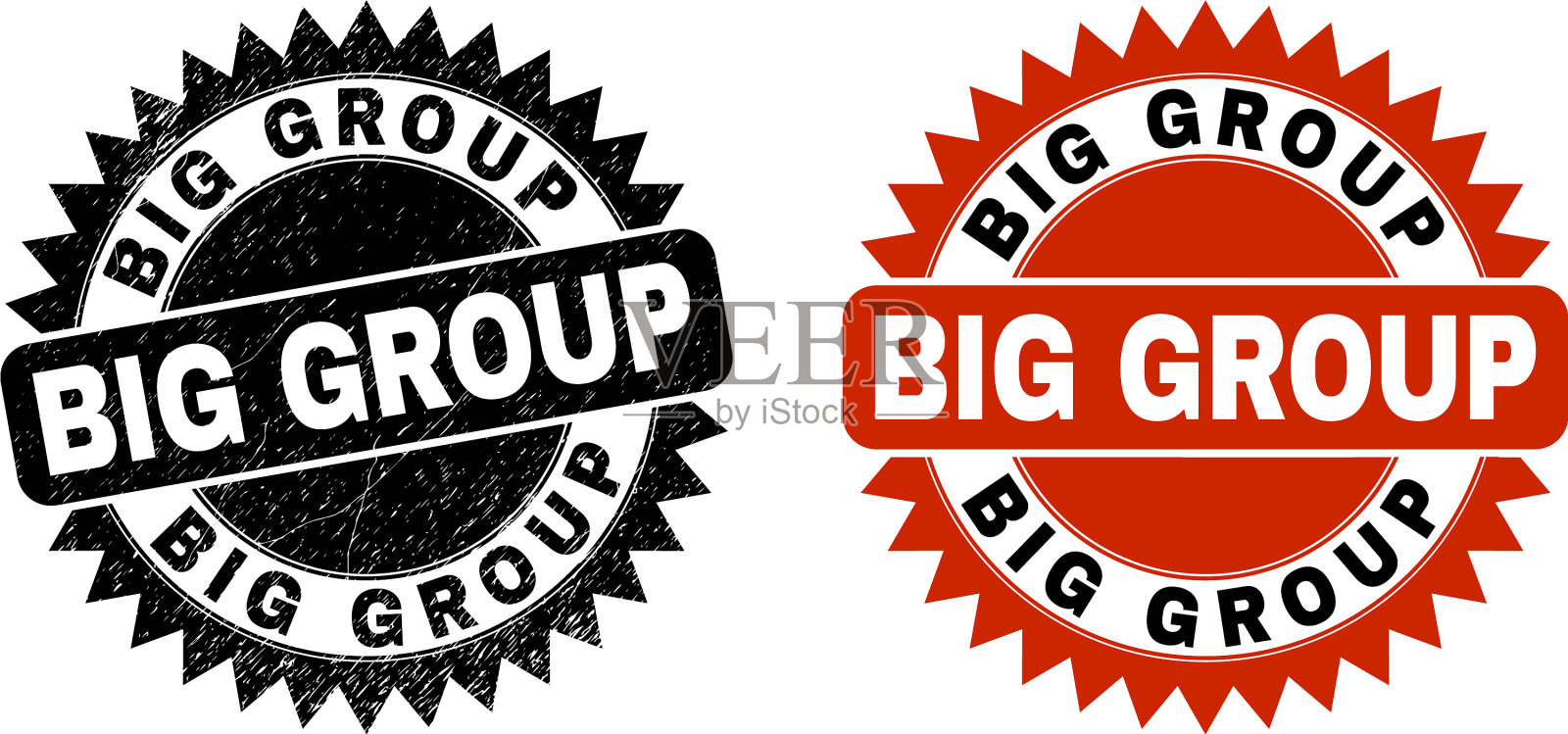 大集团黑玫瑰邮票与刮花风格插画图片素材