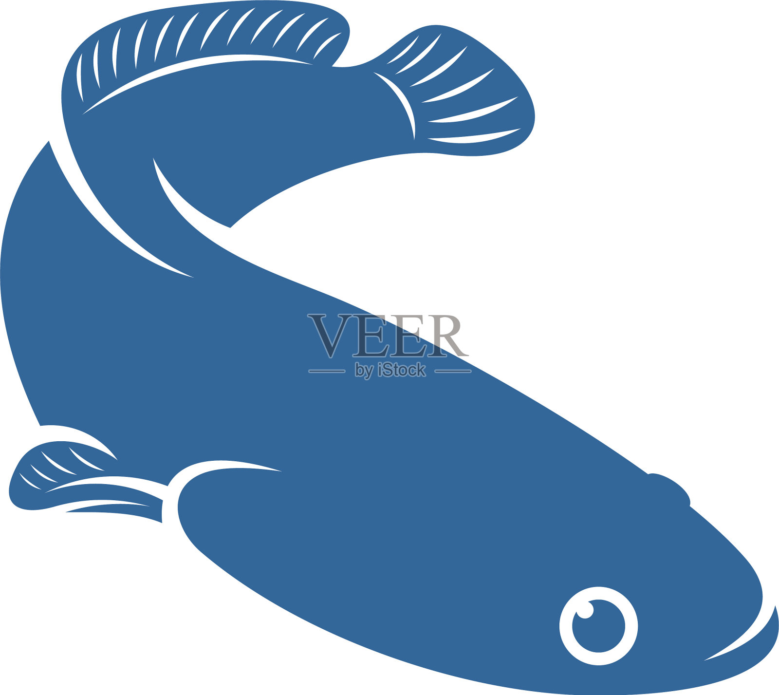 鱼软木标志创意鱼软木标志设计设计元素图片