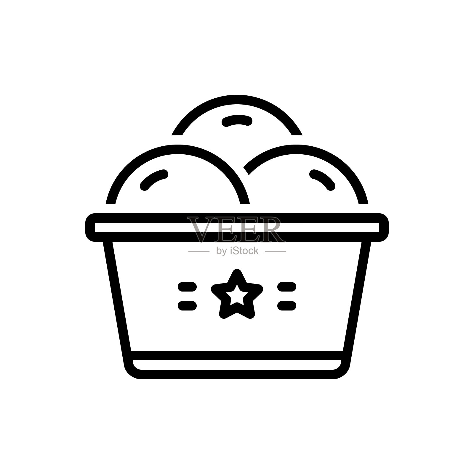 甜蜜的糖插画图片素材