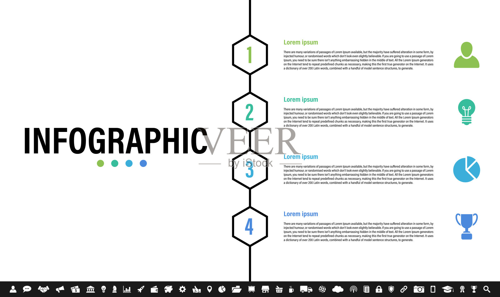 商业图表创意设计模板插画图片素材