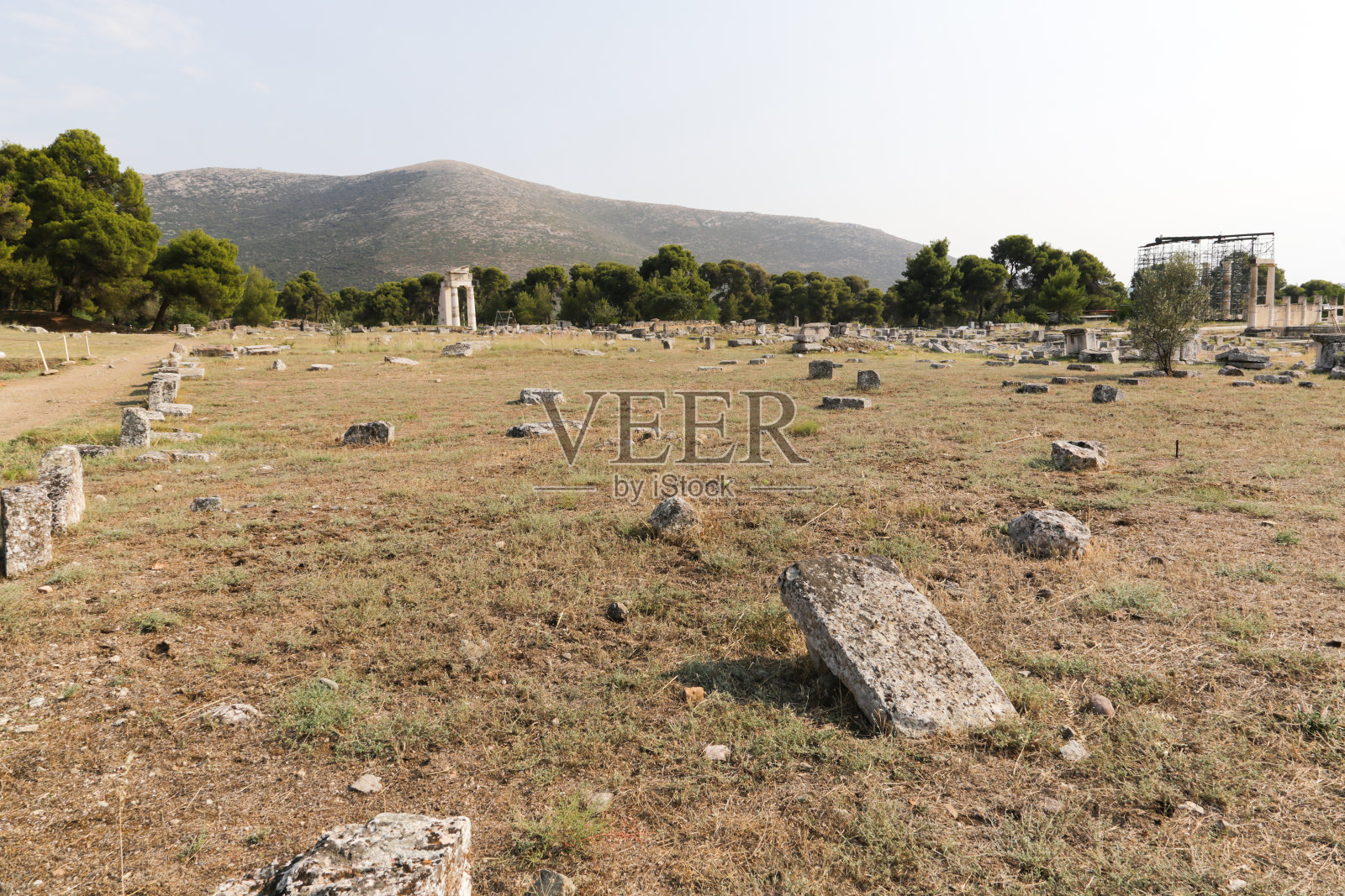 埃皮达鲁斯古城照片摄影图片