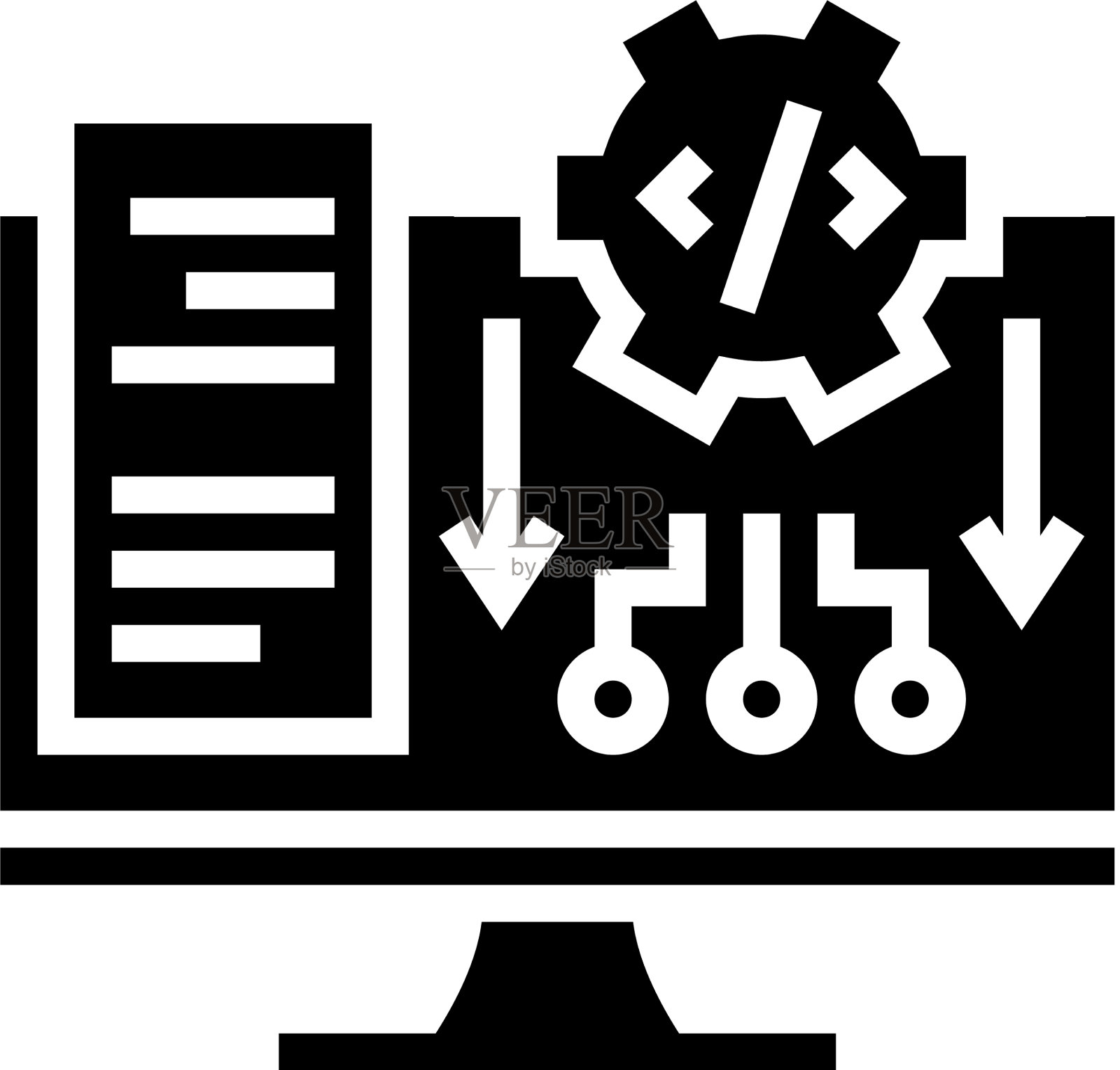 软件系统符号图标插画图片素材