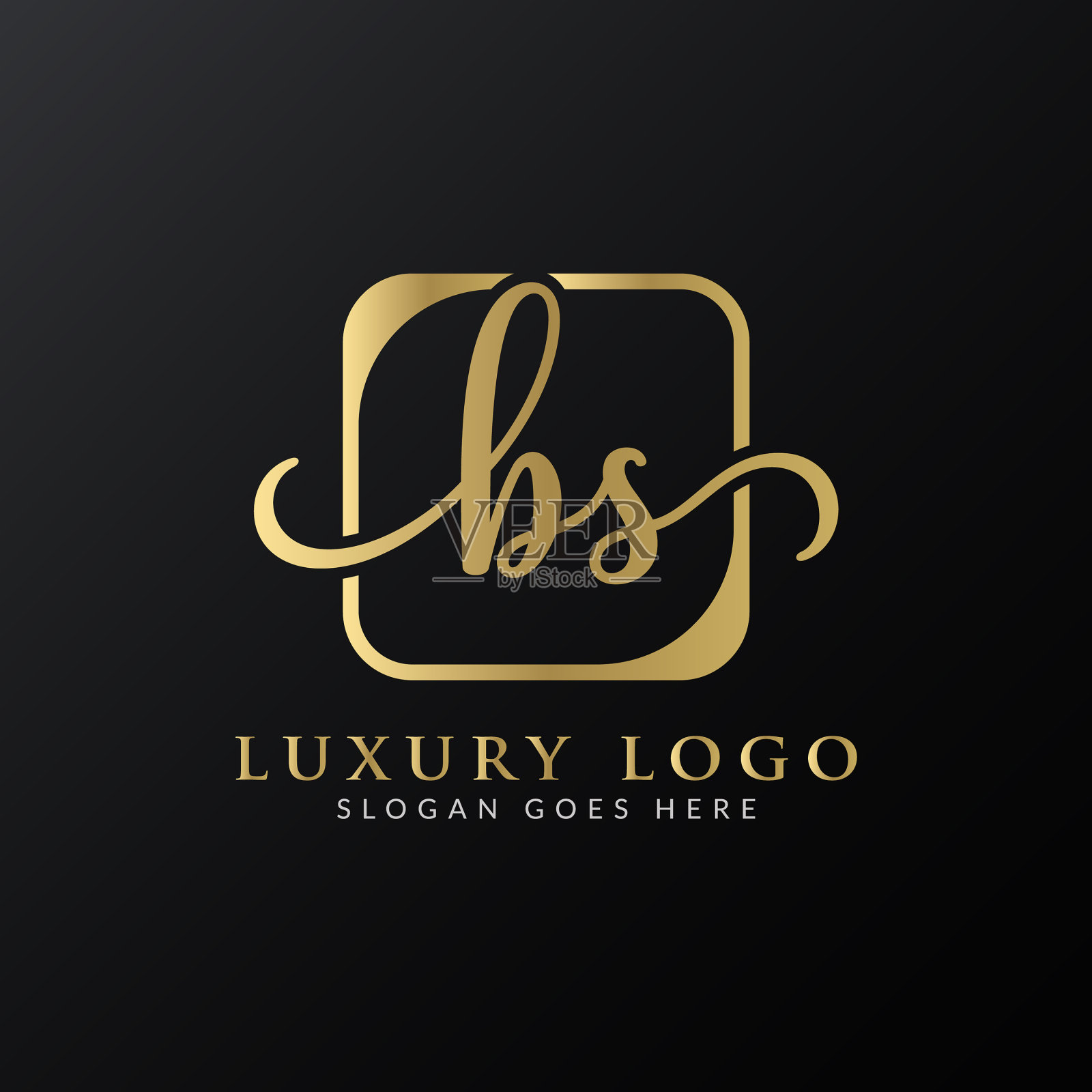 首字母b标志创意现代排版插画图片素材