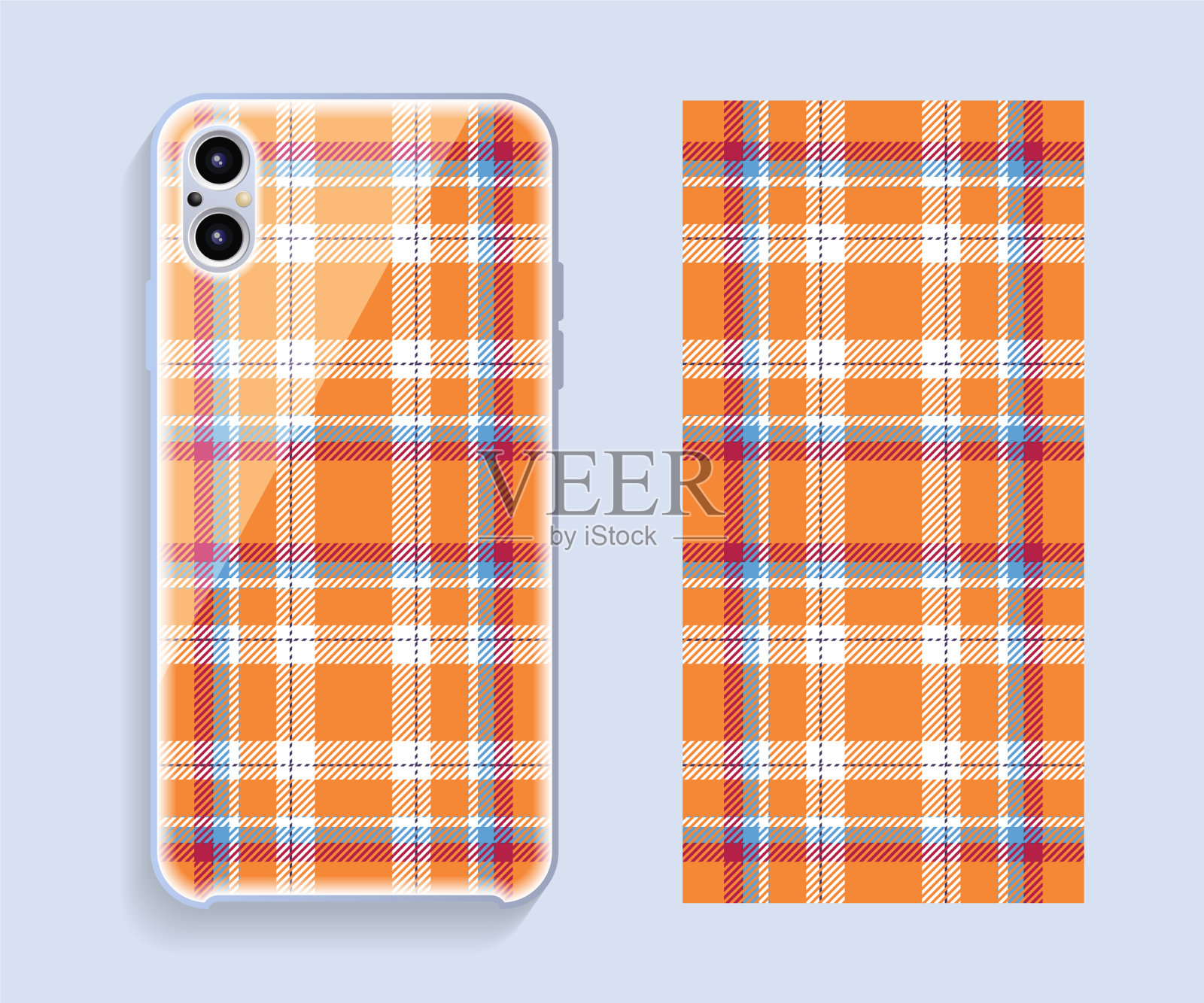 手机机壳设计模板智能手机插画图片素材