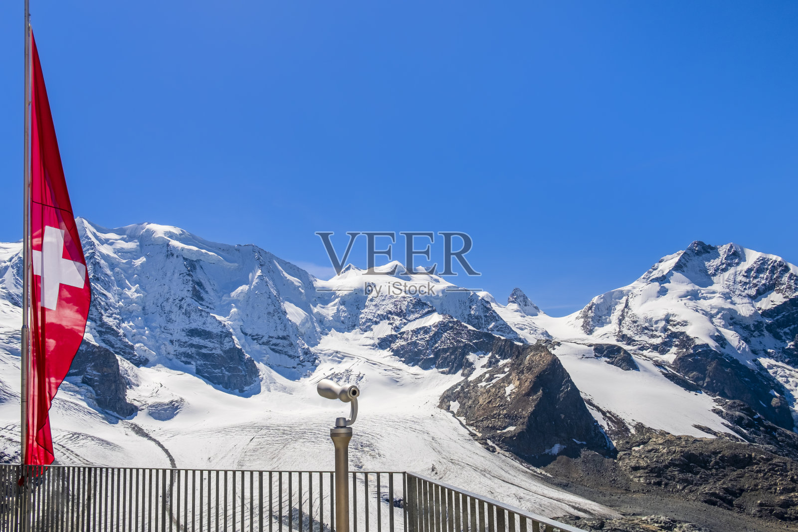 瑞士Morteratsch冰川照片摄影图片