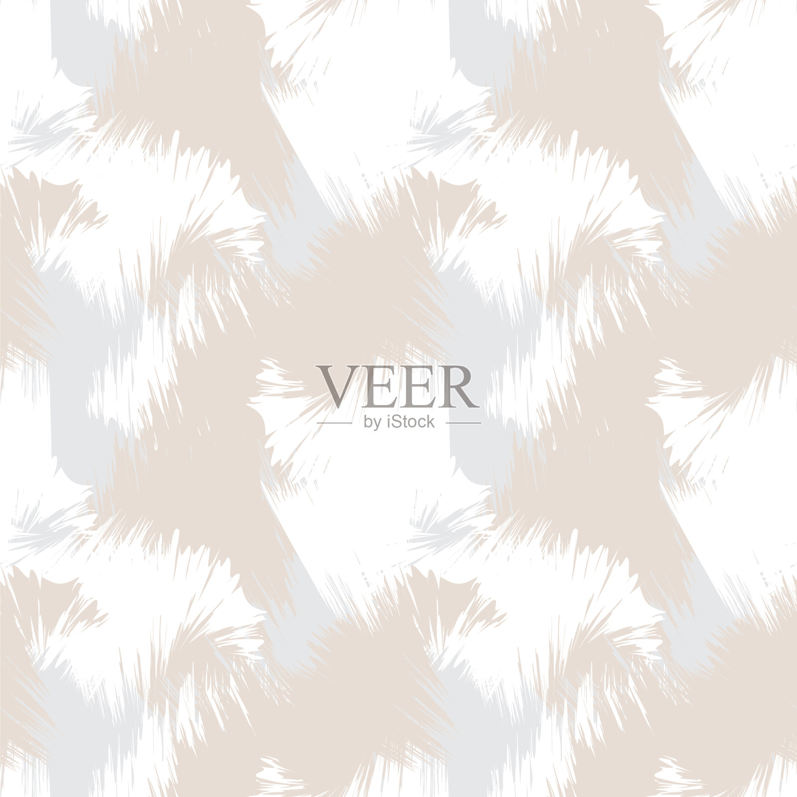 棕色笔触伪装抽象无缝插画图片素材