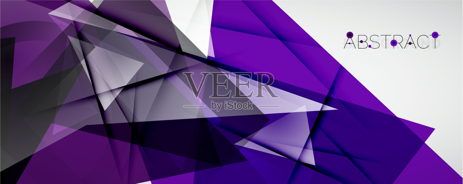 几何抽象背景颜色三角形插画图片素材