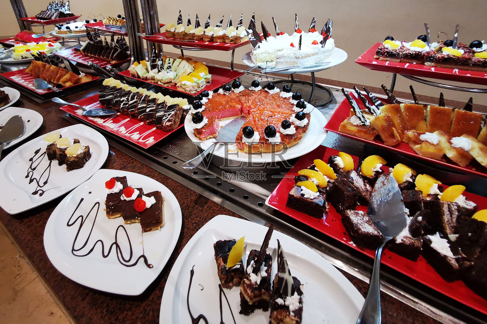 埃及的食物表照片摄影图片