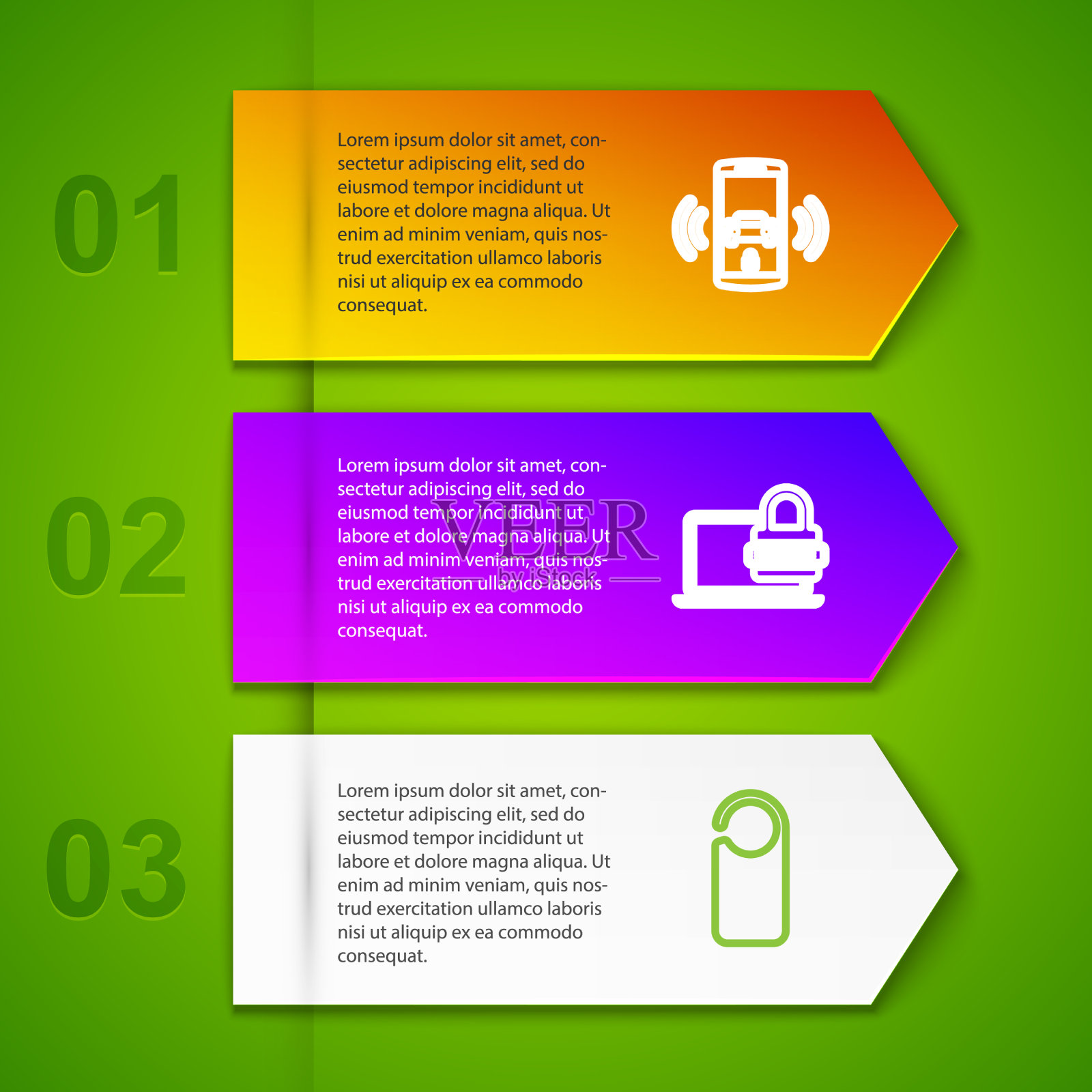 设线智能汽车报警系统与笔记本电脑插画图片素材