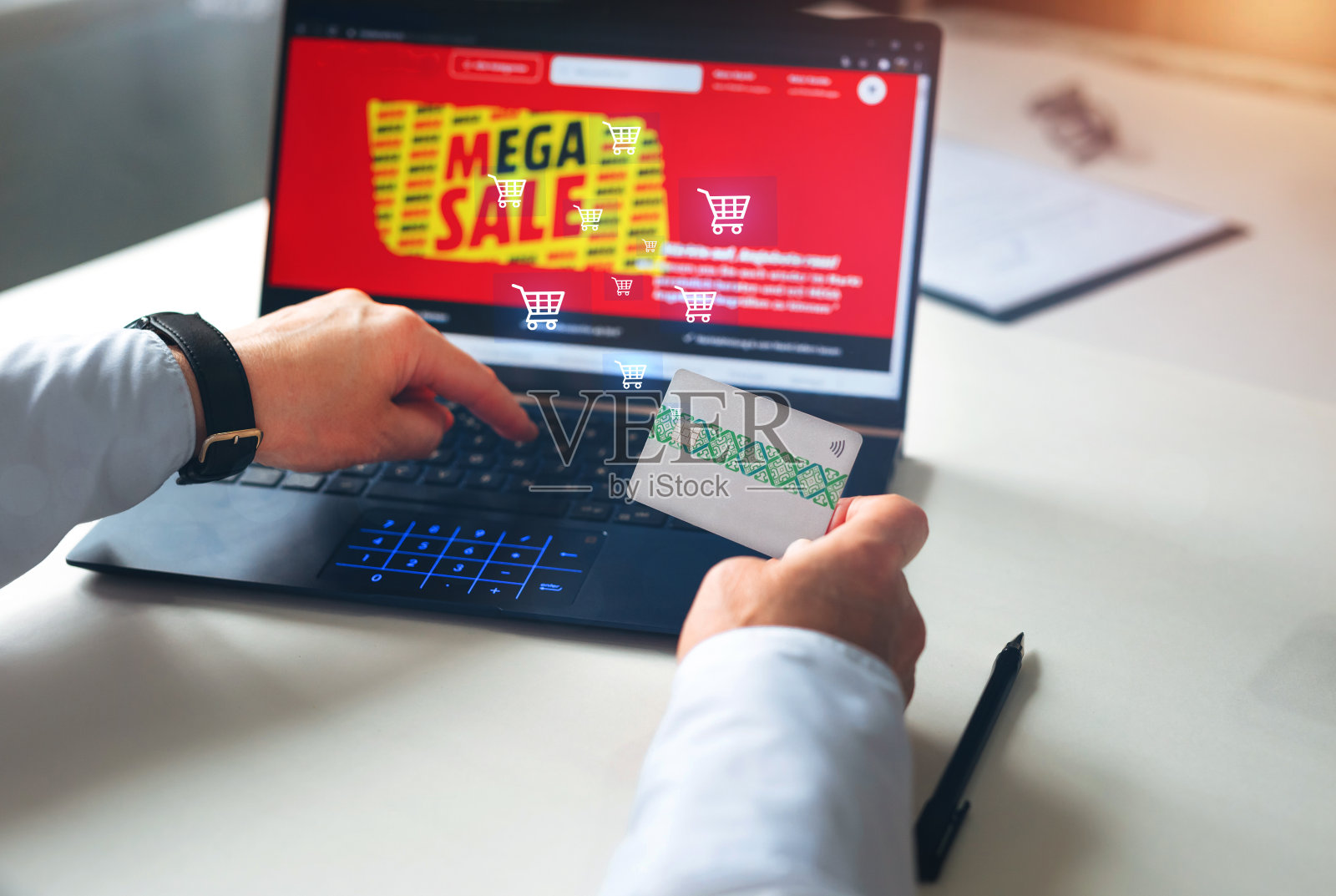 网上购物照片摄影图片