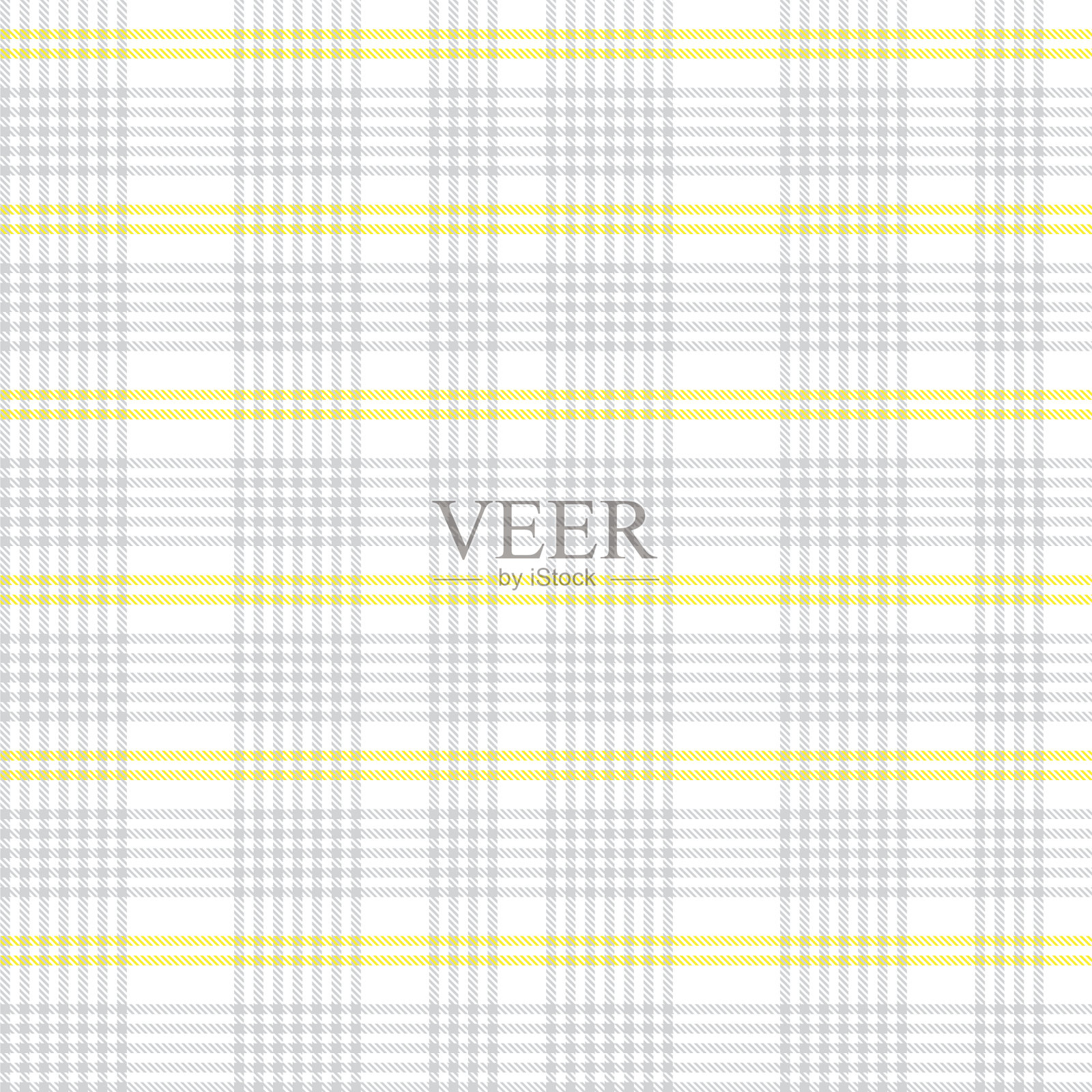 黄色不对称格子纹理无缝图案插画图片素材