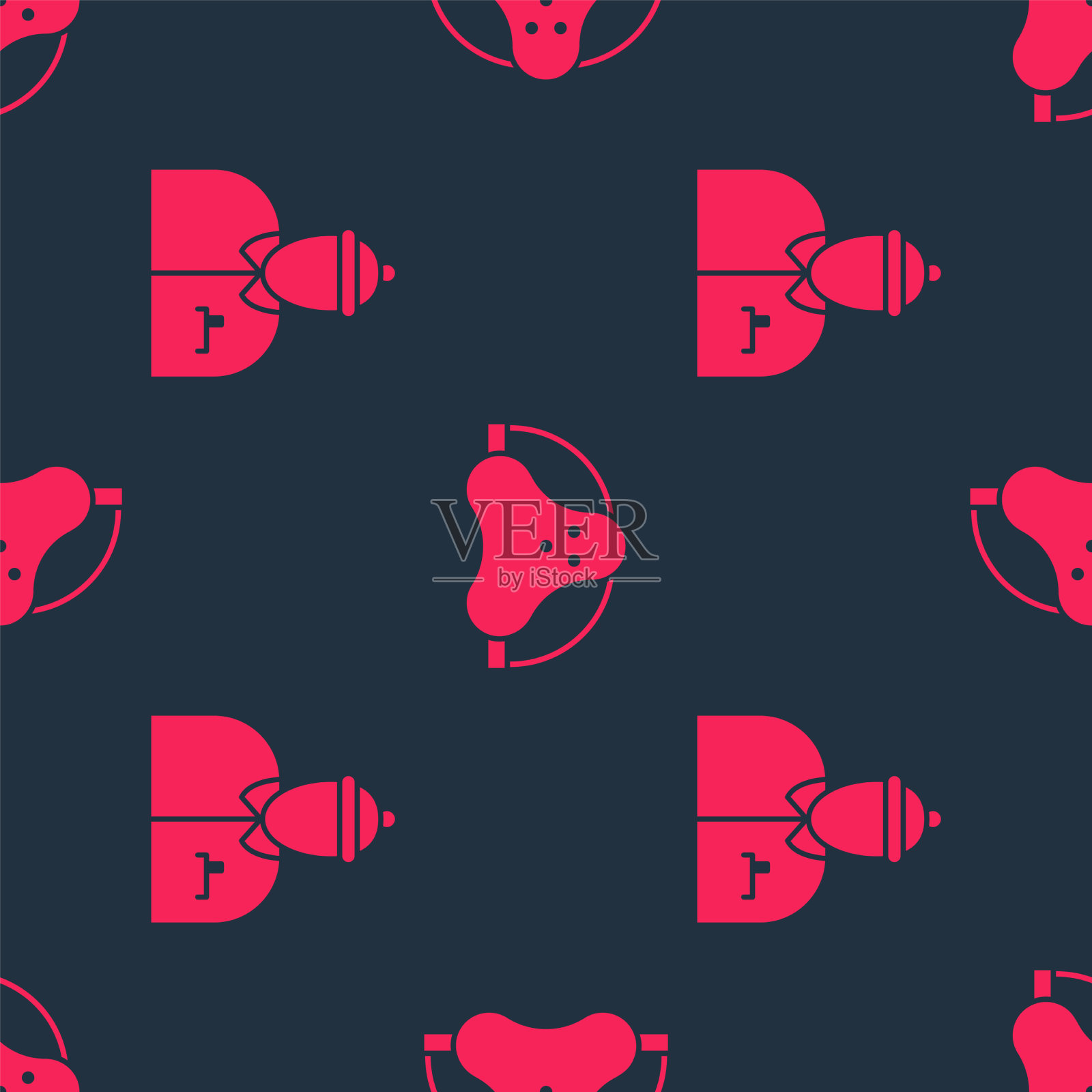 设置曲棍球教练和保护性运动护手带图标素材