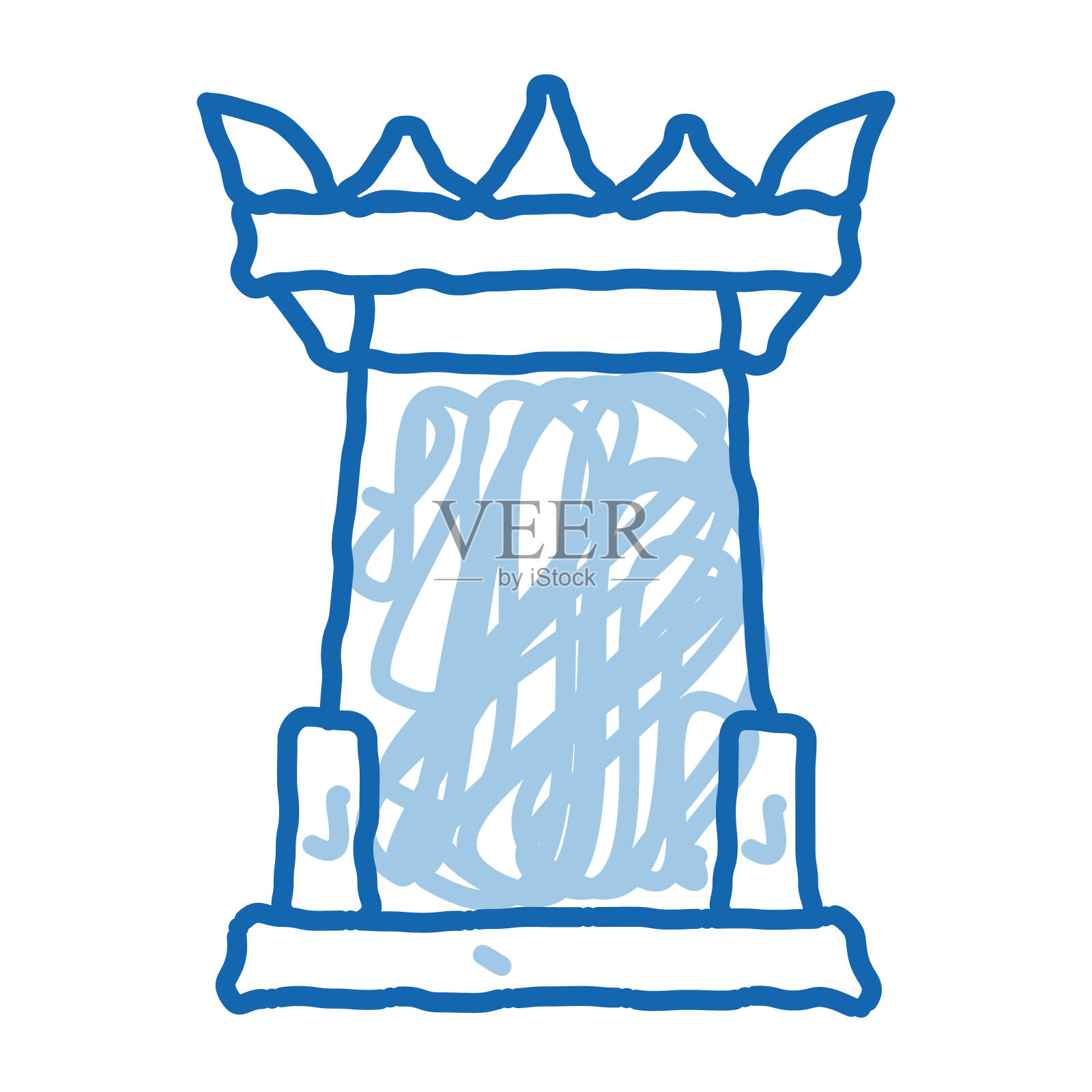 泰国国家塔图标手绘插画插画图片素材