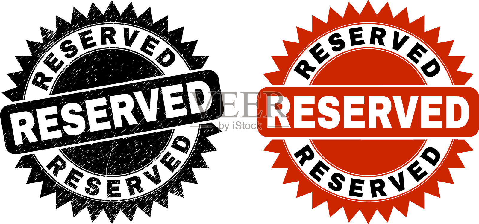 保留的黑色玫瑰图章与腐蚀的纹理插画图片素材