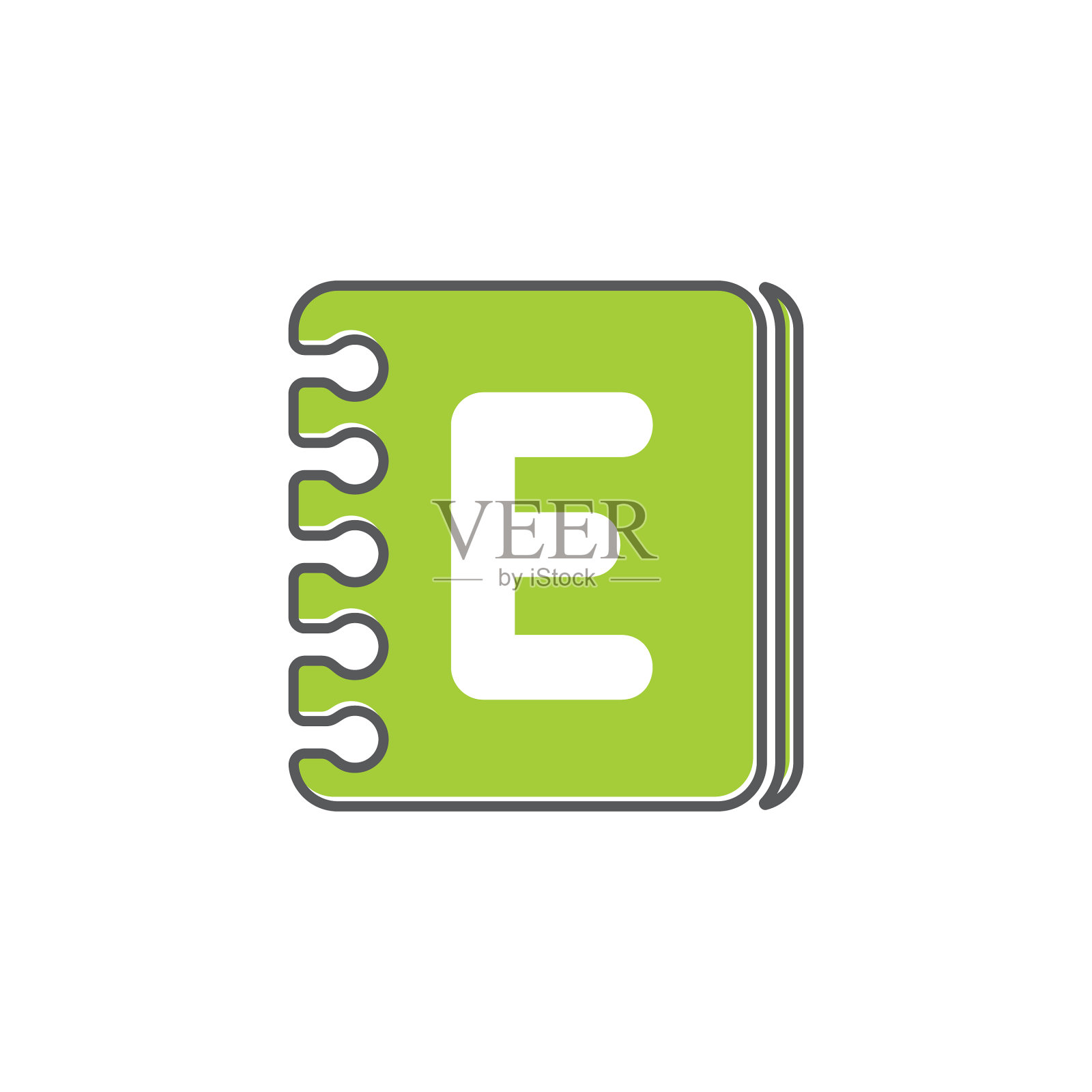 E书线艺术符号图标素材