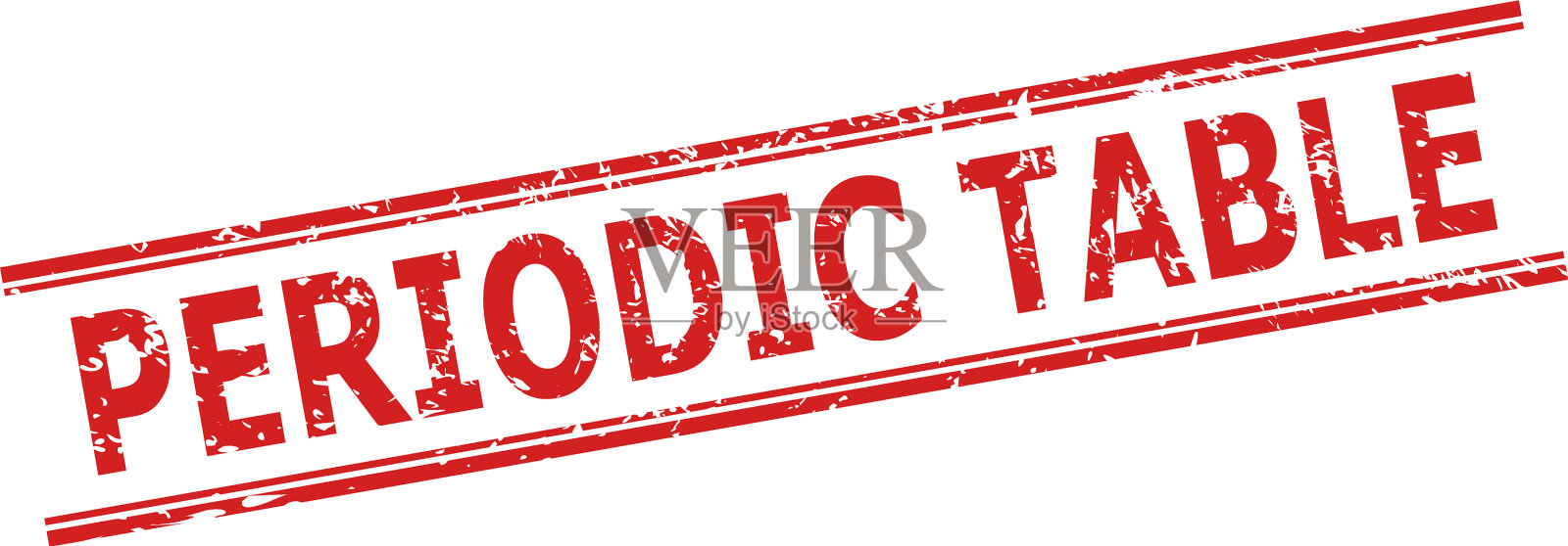 元素周期表水印与橡胶纹理插画图片素材