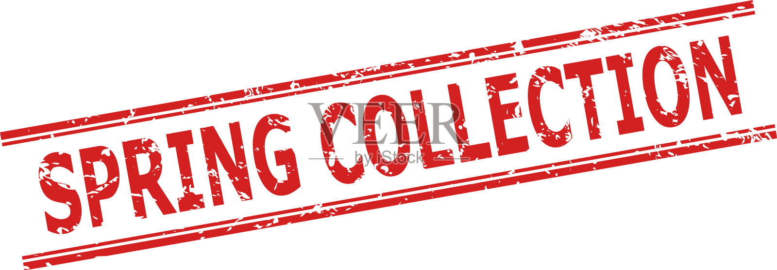 弹簧收集密封与垃圾纹理和插画图片素材