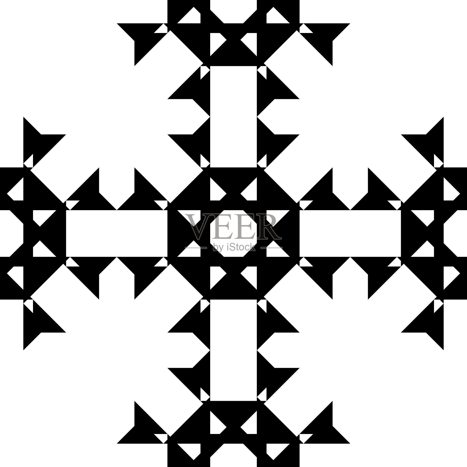 黑色图案，白色背景，设计很棒插画图片素材