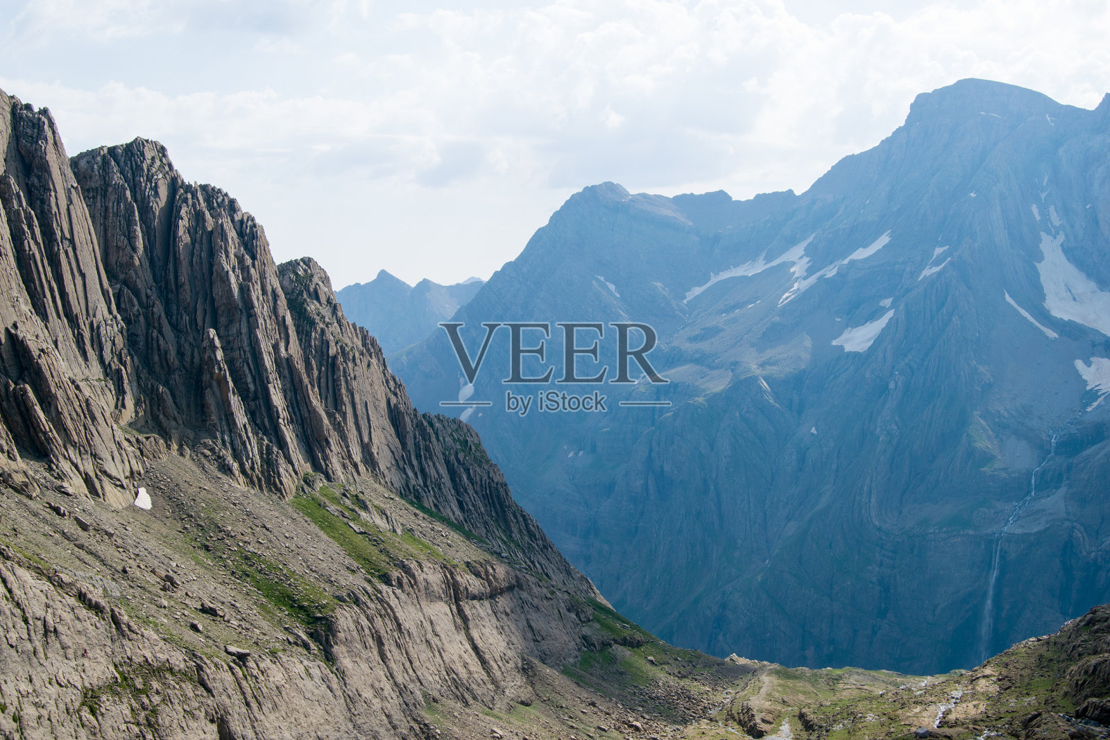 比利牛斯山的风景照片摄影图片