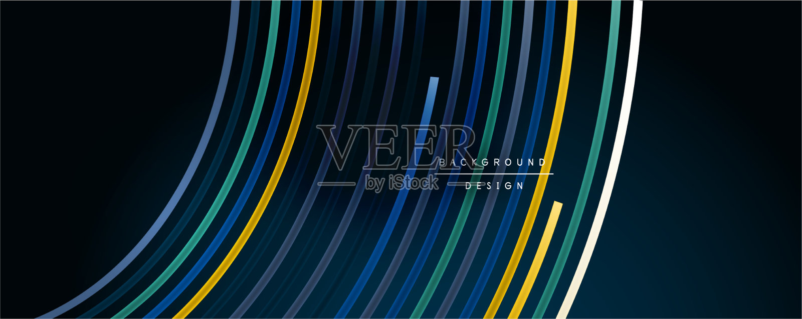 抽象色彩线条背景插画图片素材