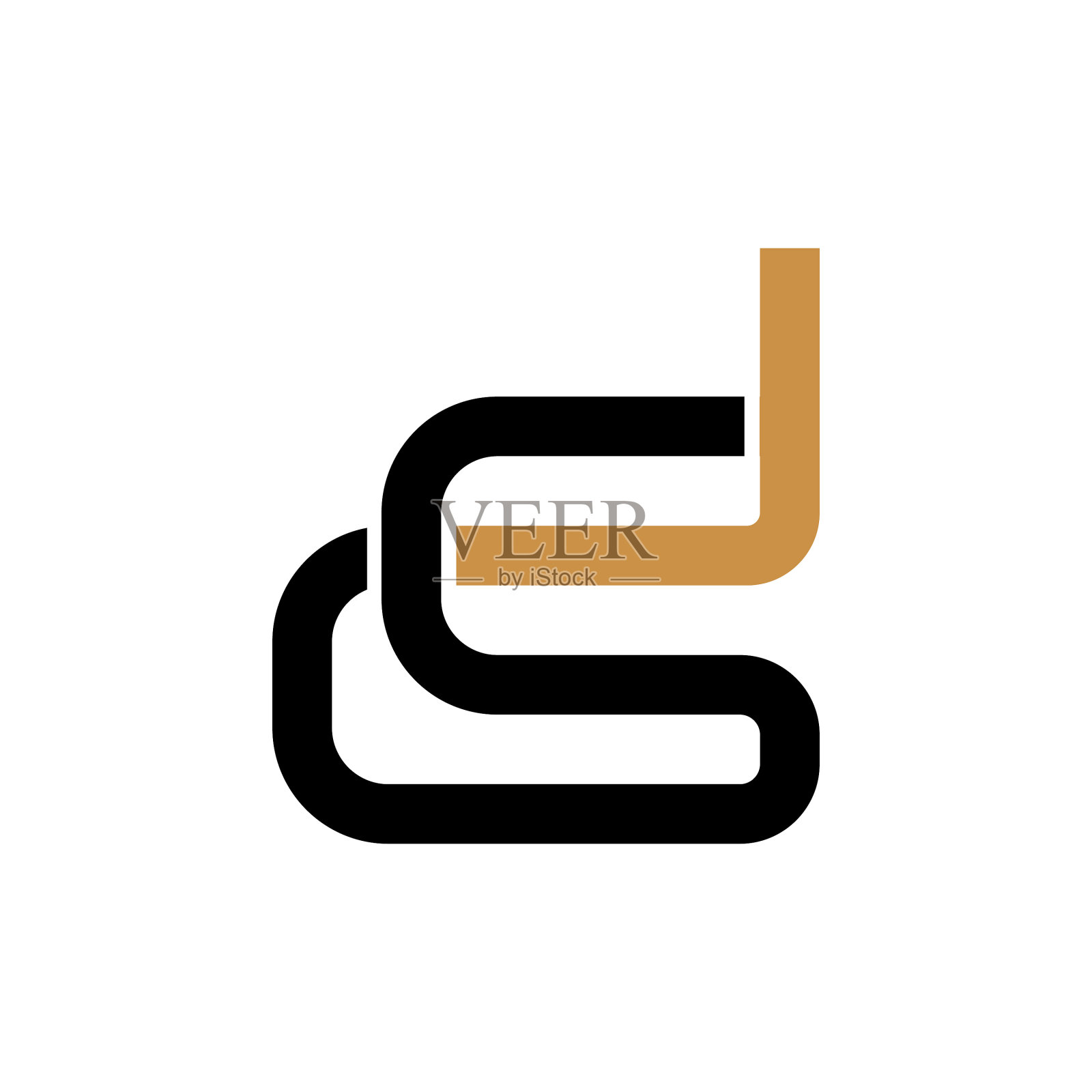 首字母ds标志或sd标志设计设计元素图片