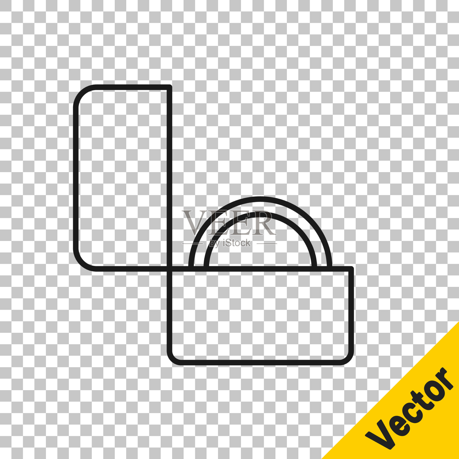 黑线钻石订婚戒指图标孤立图标素材