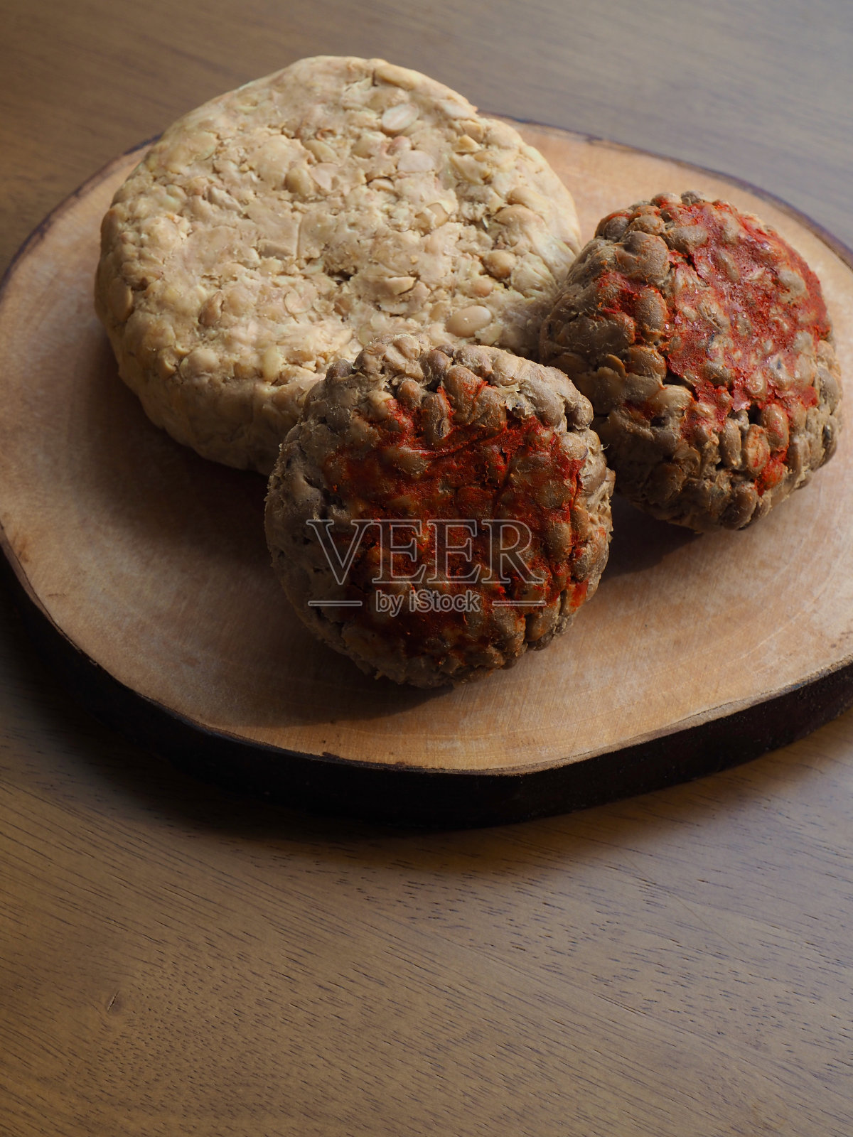 韩国食品，大豆发酵食品照片摄影图片