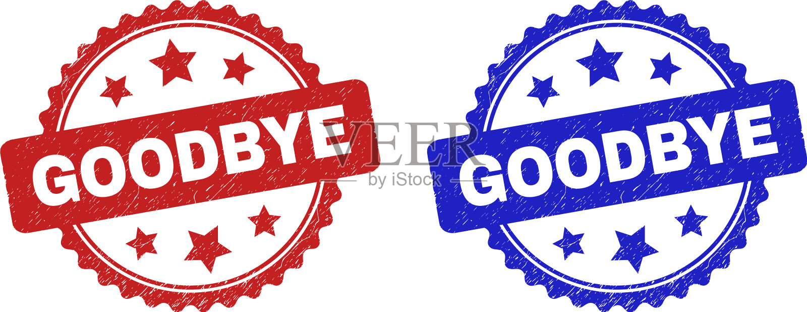 再见了，不干净的纹路插画图片素材