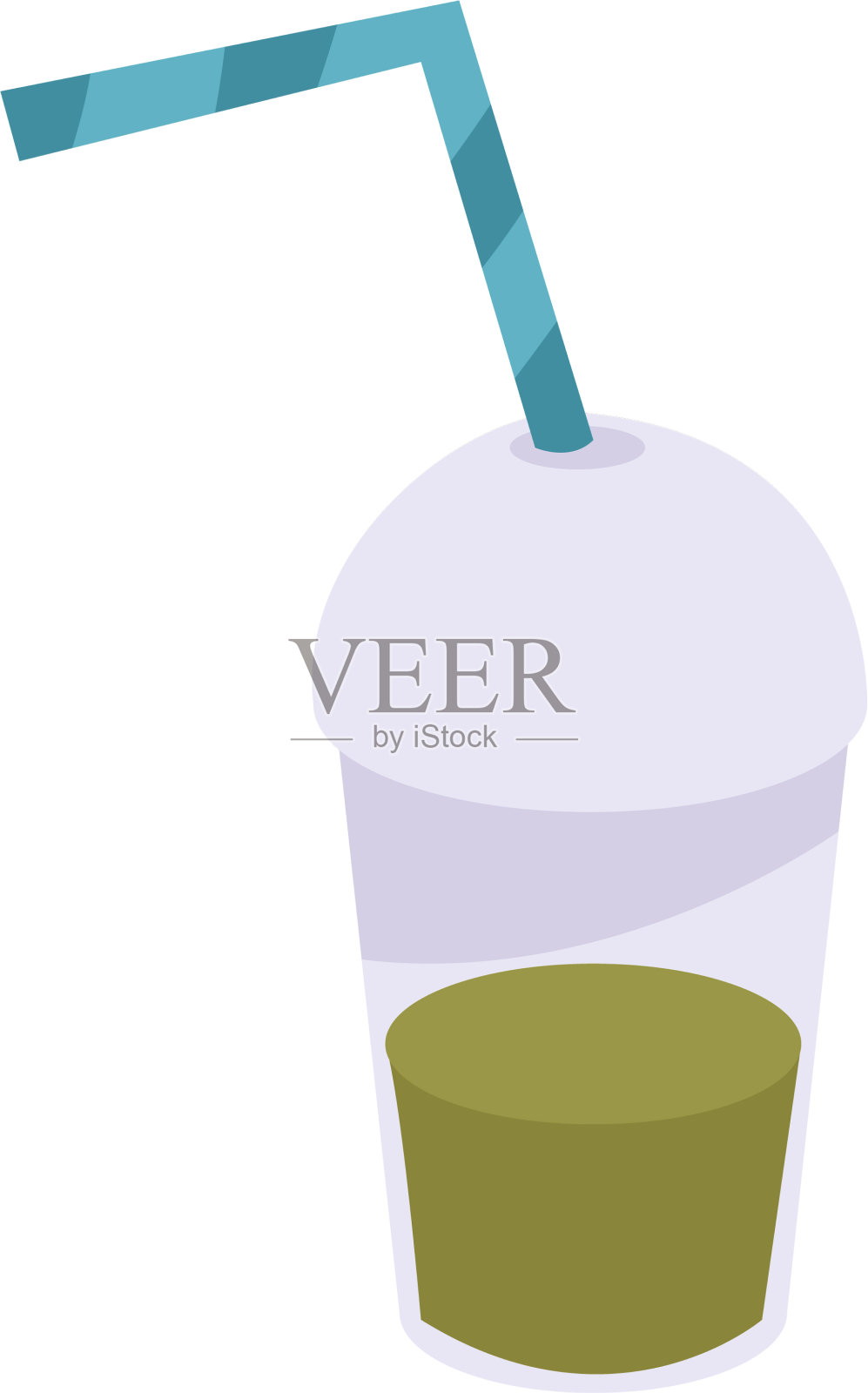 鸡尾酒平图标设计元素图片