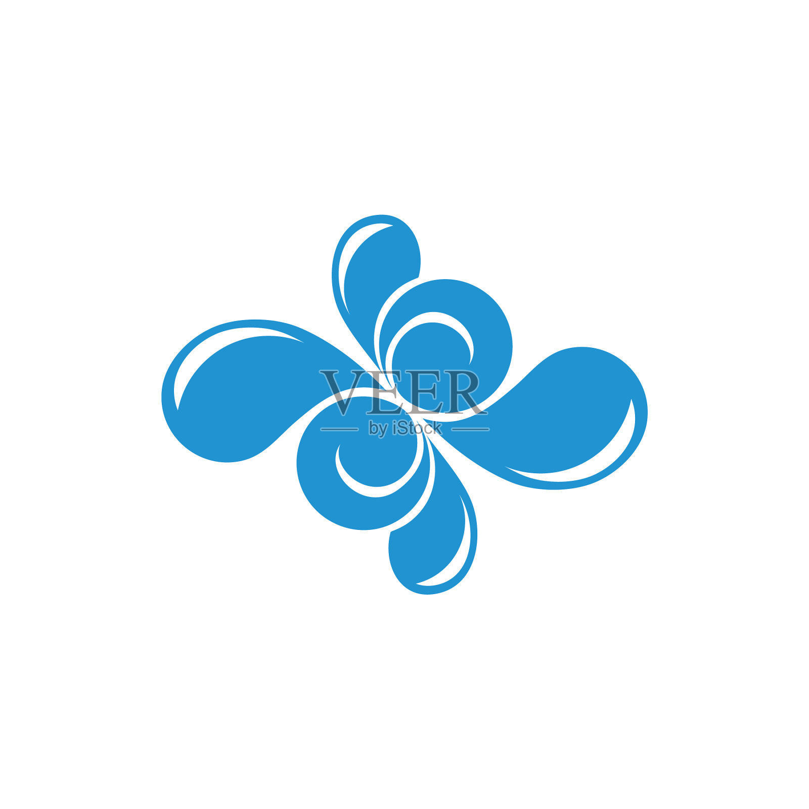 水飞溅运动设计标志标志设计元素图片