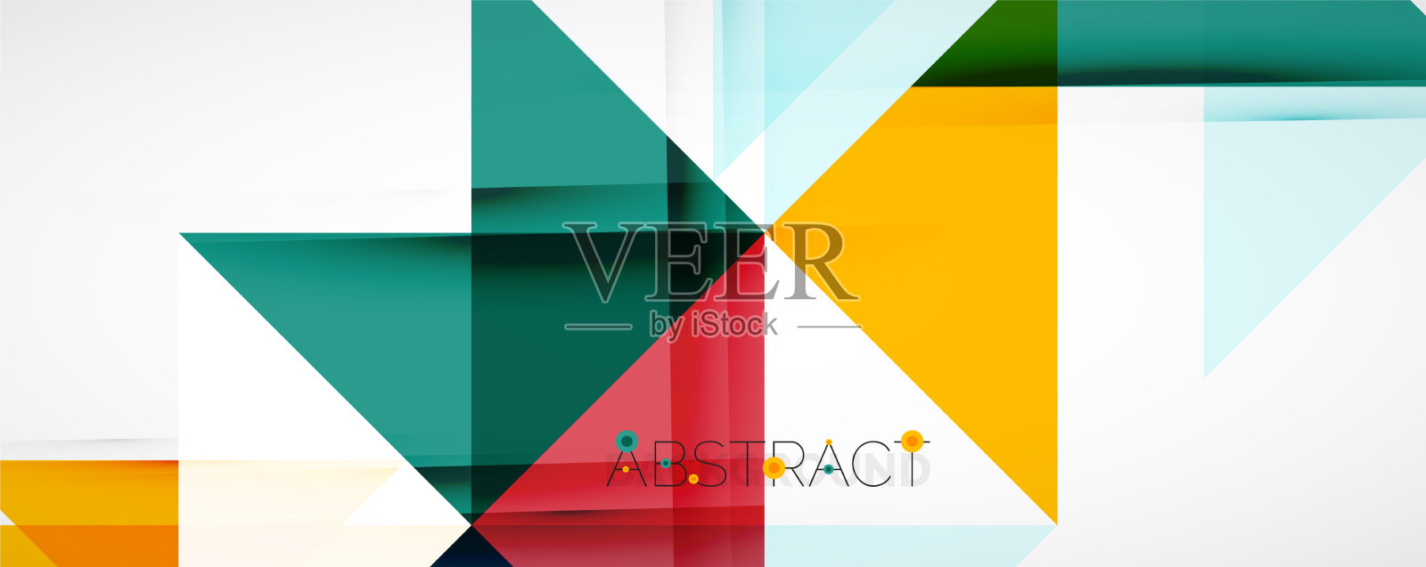 几何抽象背景技术色彩插画图片素材