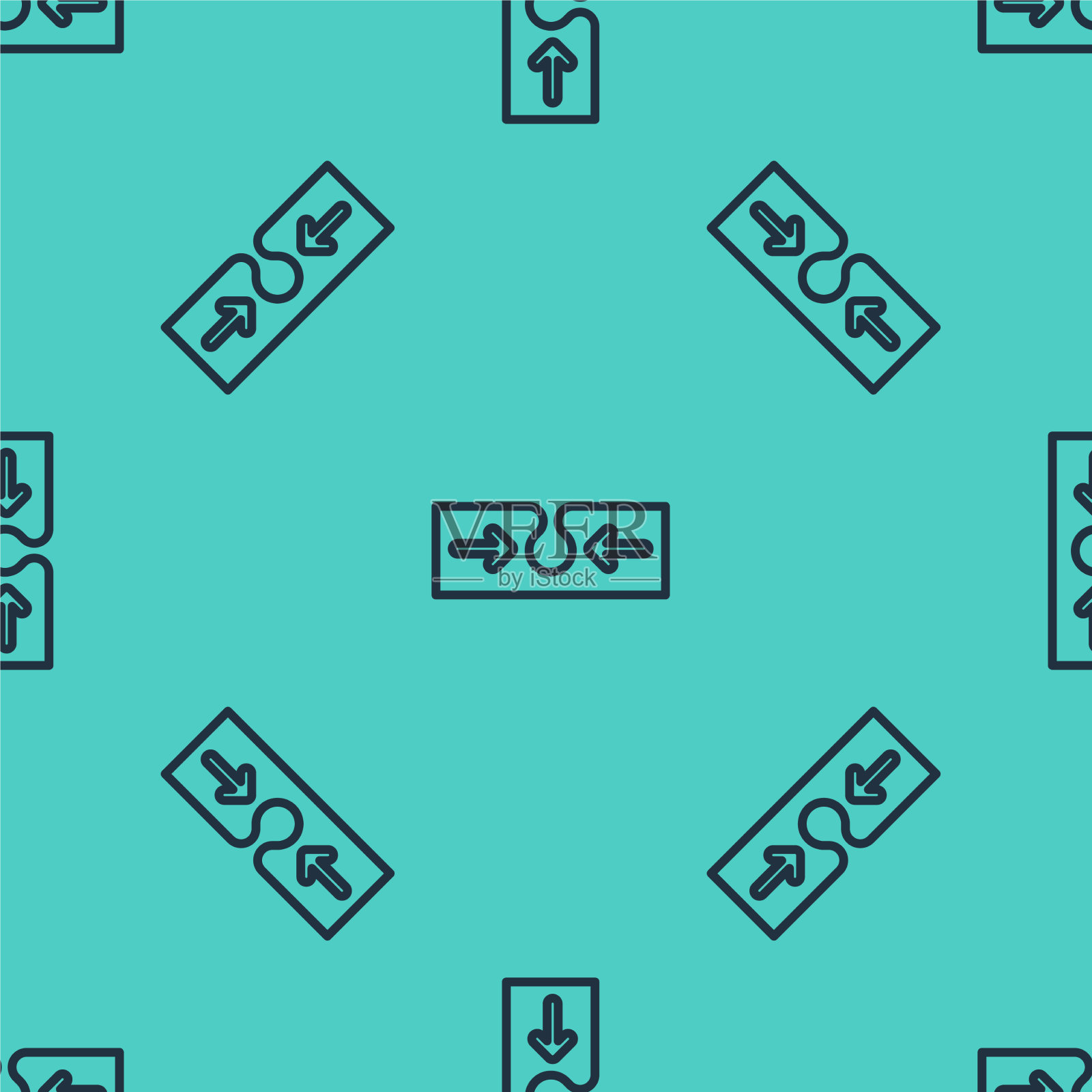 黑线粉刺图标孤立无缝图案上图标素材