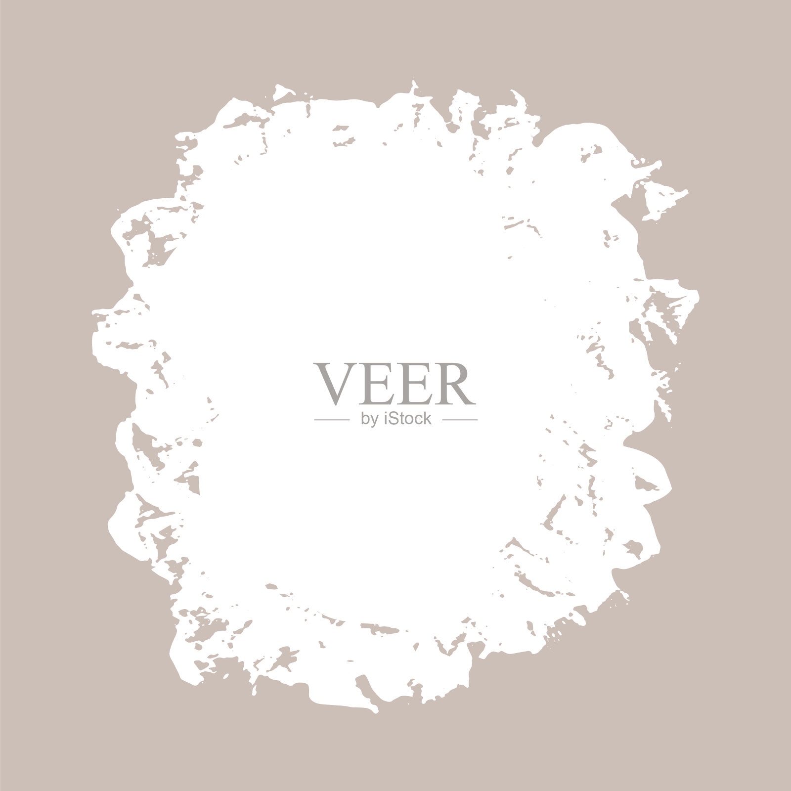 墨撕白干刷纹理插画图片素材