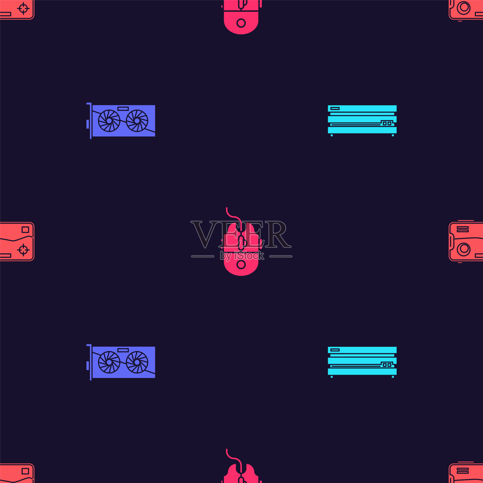 设置游戏机显卡电脑图标素材