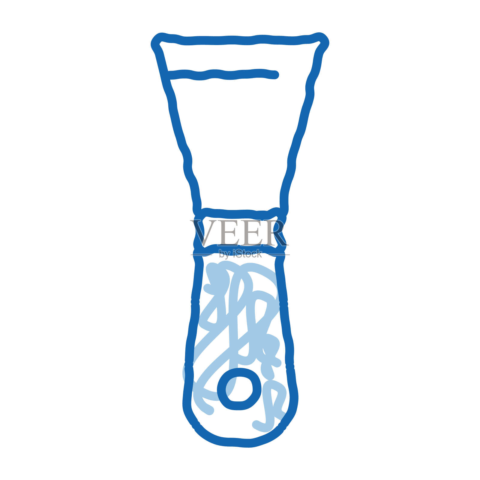 陶抹刀涂鸦图标手绘插图插画图片素材