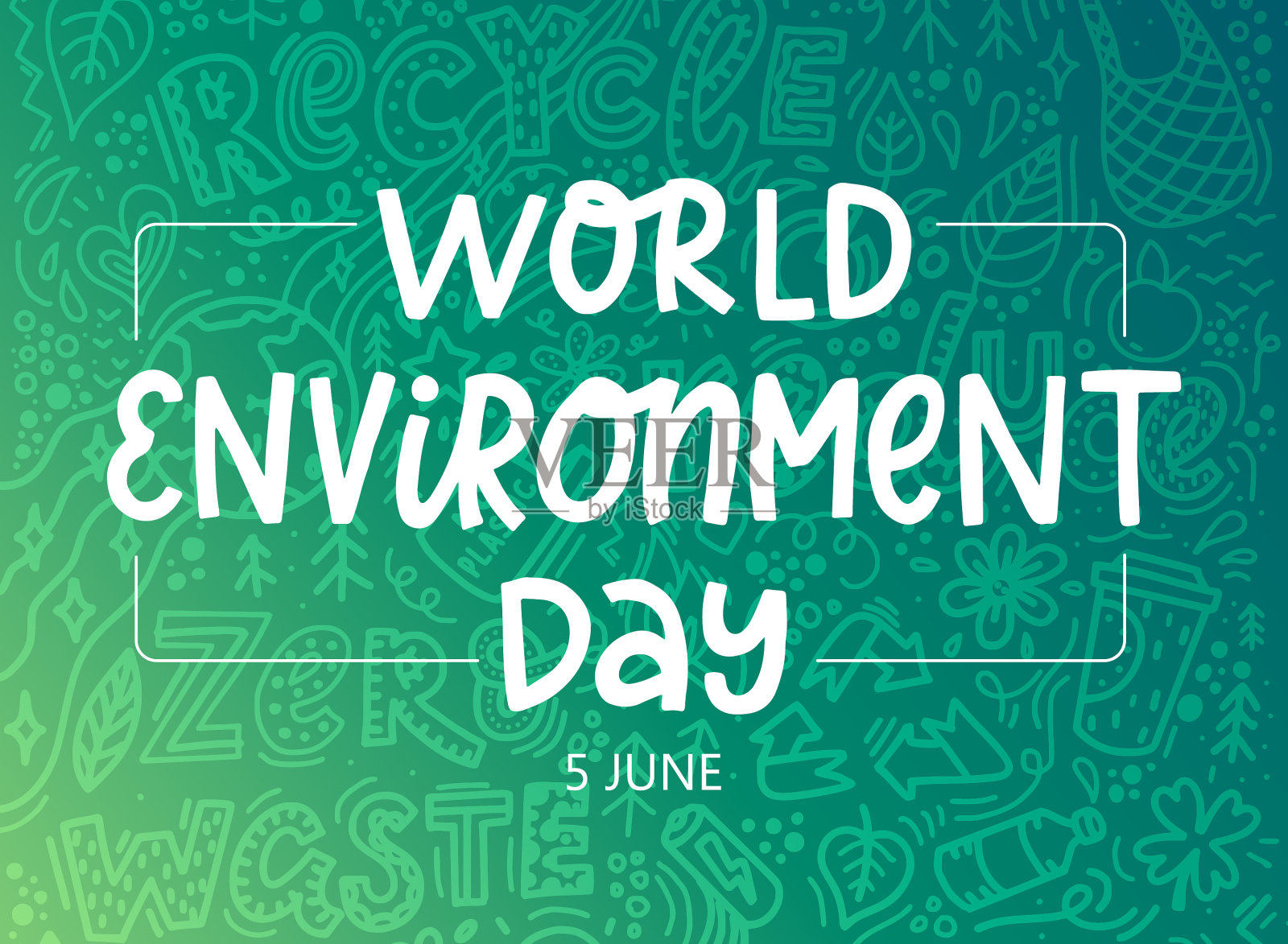 世界环境日插画图片素材