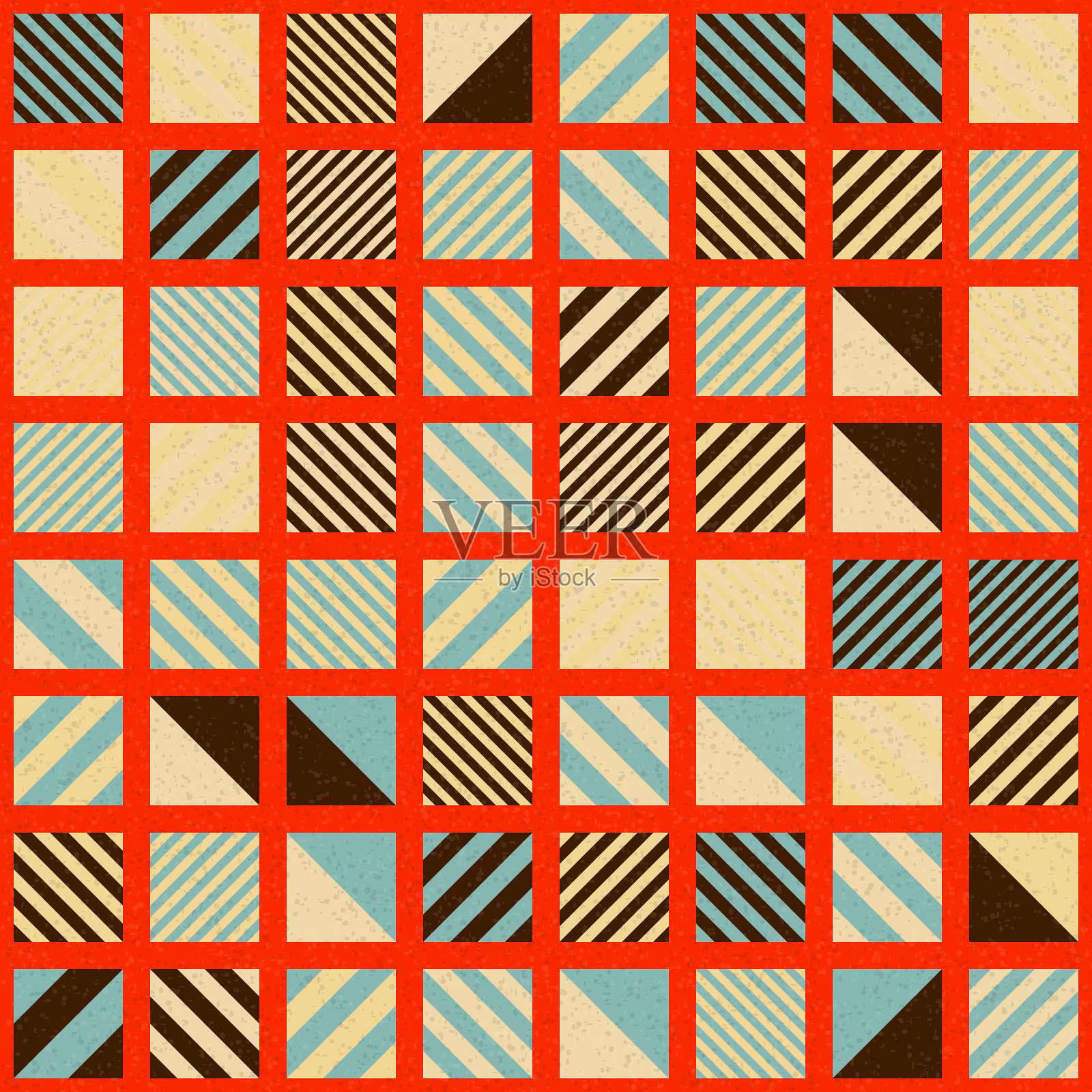 抽象几何图形生成计算艺术插图插画图片素材