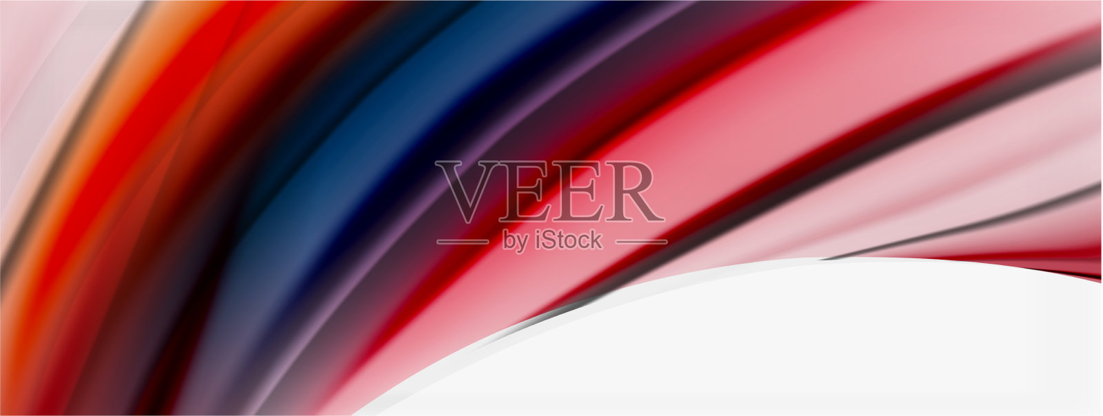 抽象的背景流畅模糊的线条插画图片素材