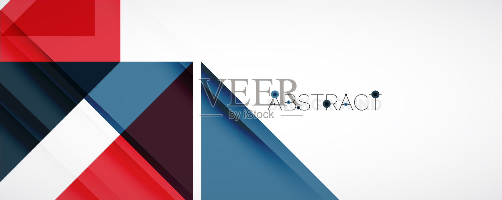 设置三角形几何背景插画图片素材