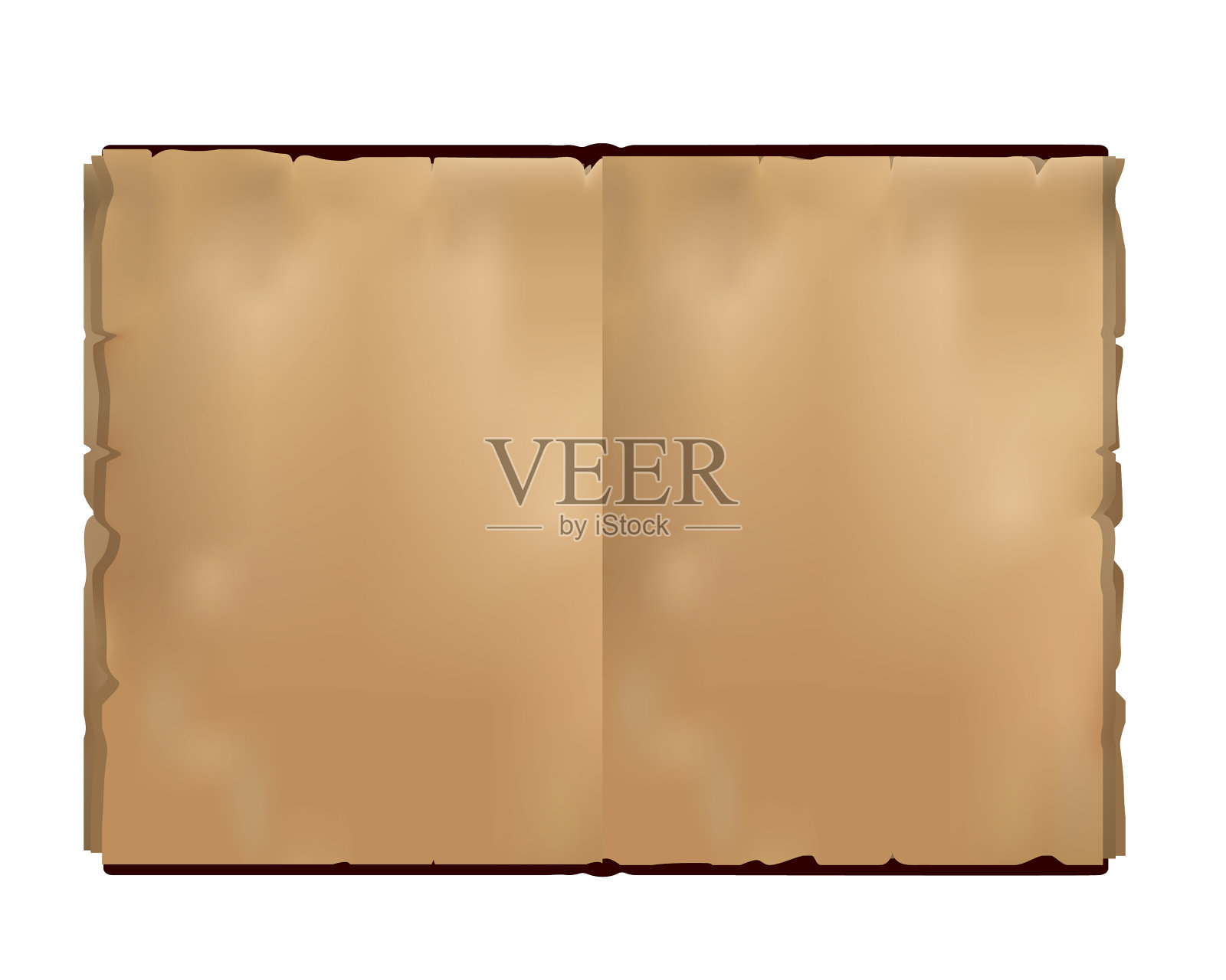 老了的书插画图片素材