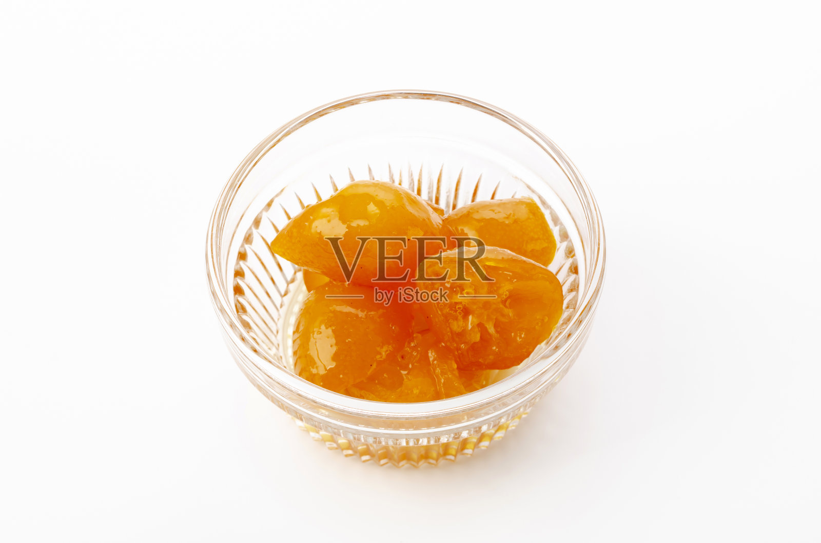 金橘卡罗尼，酱油和糖炖食物照片摄影图片